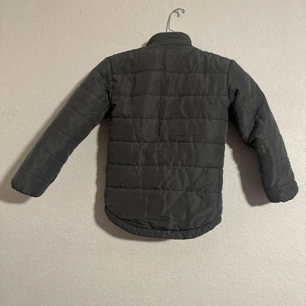 Eddie Bauer Jacket Kids XS-5/6 Puffer Quilted Full Zip Lightweight Outdoor Coat